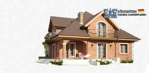 KöningStein Flexible Klinker Fliesen Германия Гибкая Клинкерная Плитка