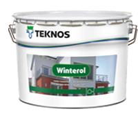 Teknos Финляндская Республика WINTEROL Краска для фасадов акрилатная 